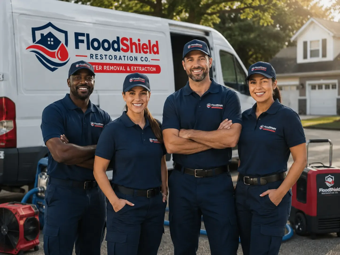 Flood Damage Restoration company in Wounded Knee, SD